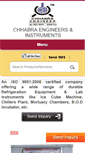 Mobile Screenshot of chhabraengineers.com